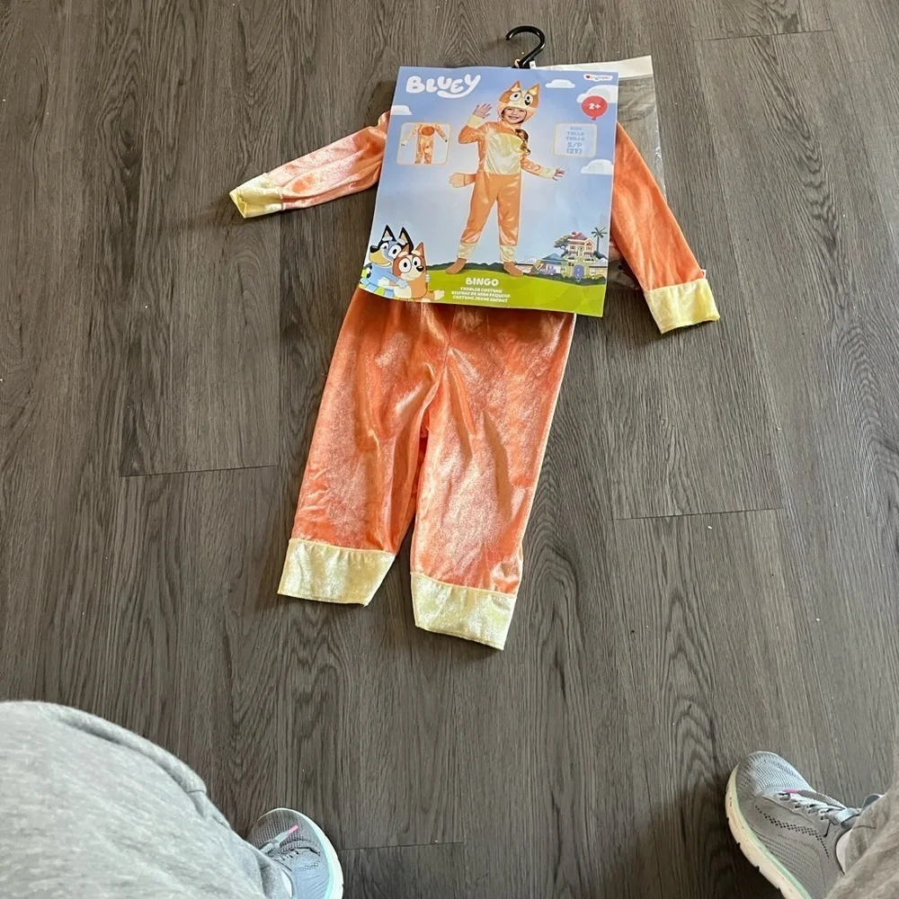 Bingo kids costume- Orange and Gold